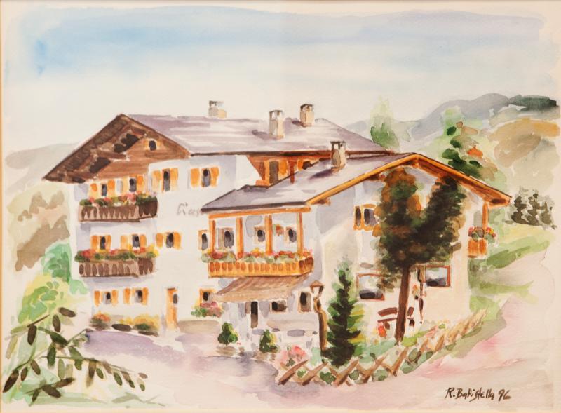 Pension Ciasa Olga 라 비야 외부 사진